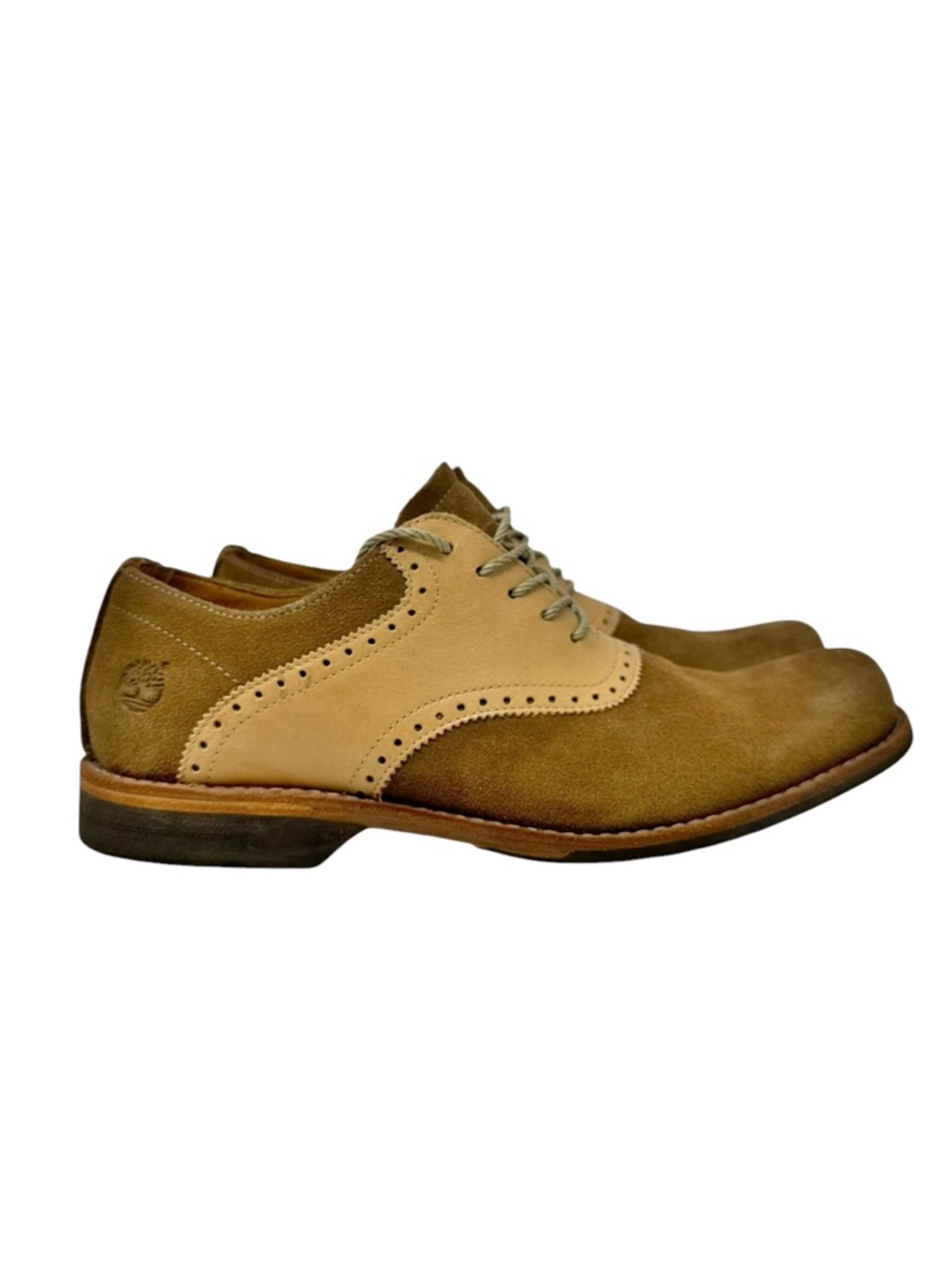 Timberland Earthkeepers Suede Leather Dress Oxfords Tan Mens Size 10